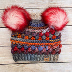 Firecracker Wobble Bobble Beanie