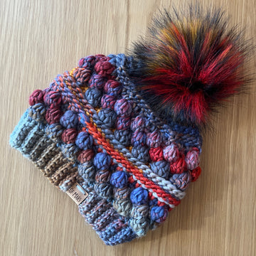 Firecracker Wobble Bobble Beanie