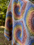 Spiral Hexagon Blanket Crochet Pattern