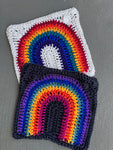 Rainbow Crochet Square Pattern