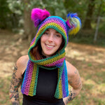 Party Time Hooded Scarf