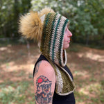 Earthy Hooded Scarf