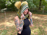 Earthy Hooded Scarf