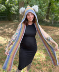 Rainbow Pixie Hooded Scarf