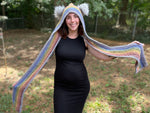 Rainbow Pixie Hooded Scarf