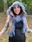 Pixie Hooded Scarf - Crochet Pattern