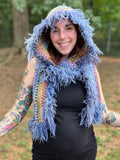 Pixie Hooded Scarf - Crochet Pattern