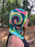 Cotton Candy Spiral Balaclava