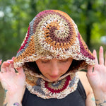 Earthy Spiral Balaclava