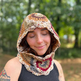 Earthy Spiral Balaclava