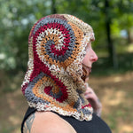 Earthy Spiral Balaclava