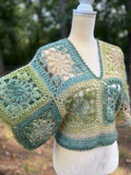 Flouncy Flower Top Crochet Pattern