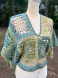 Flouncy Flower Top Crochet Pattern