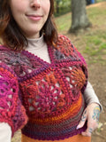 Flouncy Flower Top Crochet Pattern