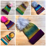 Scrappy Knit Hats - lots of options!