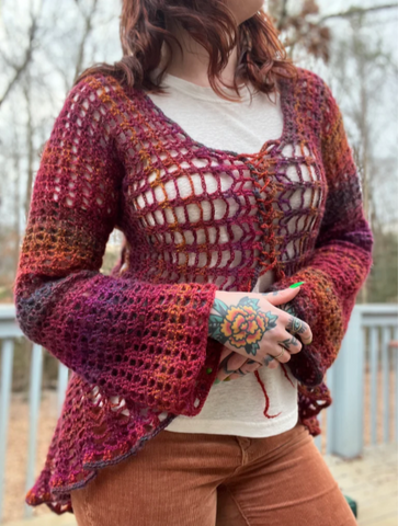Dahlia Mandala Sweater