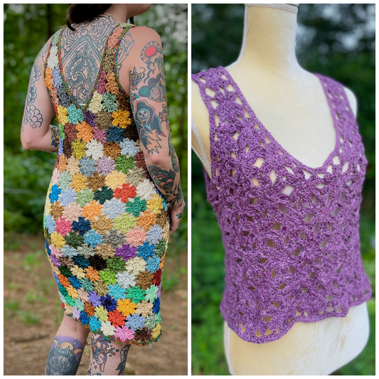 Bloom Top & Dress Crochet Pattern