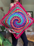 Vortex Pillow Crochet Pattern