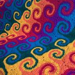 Rainbow Galaxy Blanket Crochet Pattern