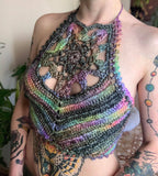 Flora Crop Top Crochet Pattern