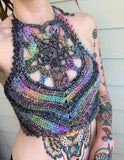 Flora Crop Top Crochet Pattern