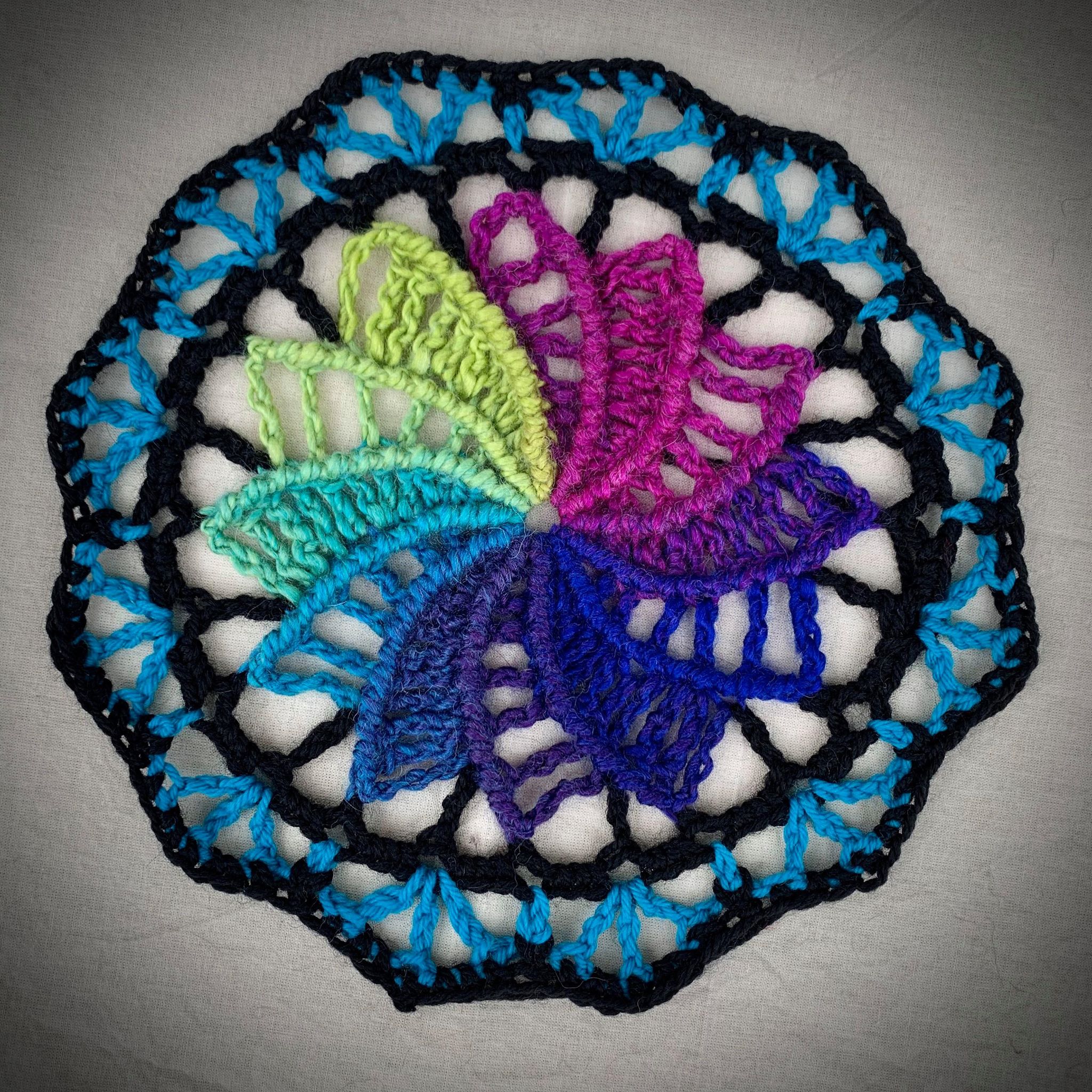 Wheel Crochet Pattern Lazy Wheels - Crochet Pattern – Of Mars Crochet
