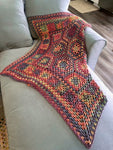 Grannies Gone Wild Crochet Blanket Pattern
