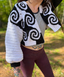 Spiral Out Cardigan Pattern
