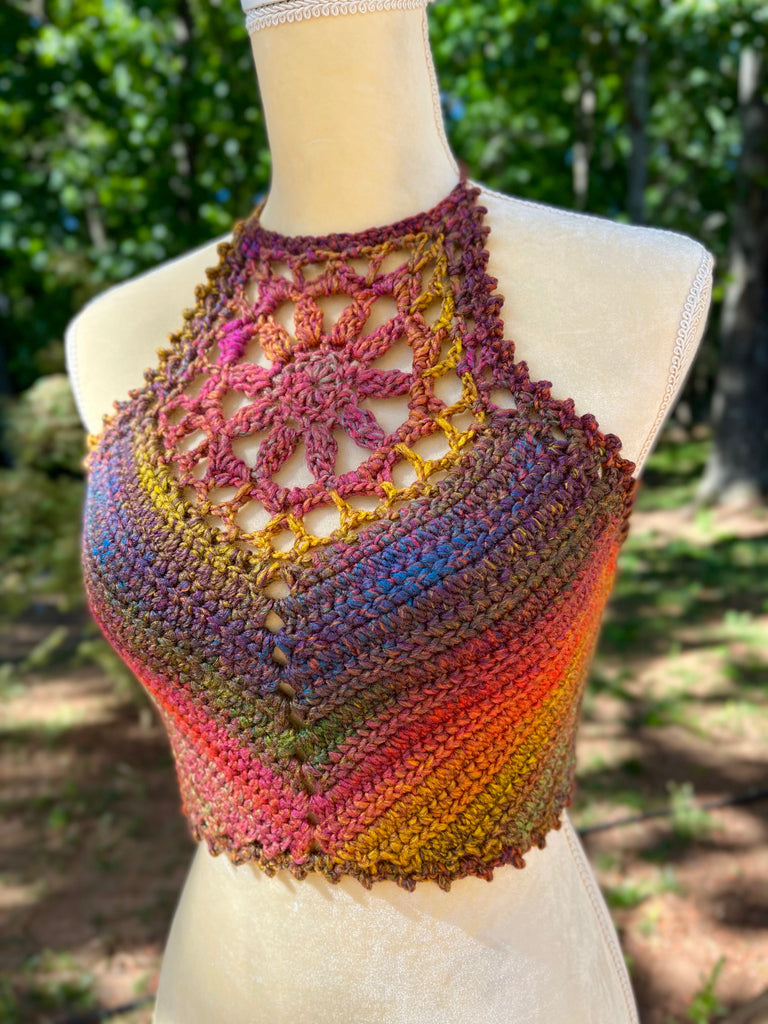 Crop Top au CROCHET 