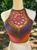 Dahlia Crochet Crop Top Pattern