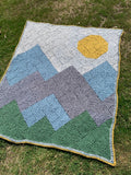 The Mountain Crochet Blanket Pattern