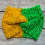 Lemon & Lime Twist Knit Headband