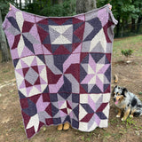 Homestyle Patchwork Crochet Blanket Pattern