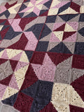 Homestyle Patchwork Crochet Blanket Pattern