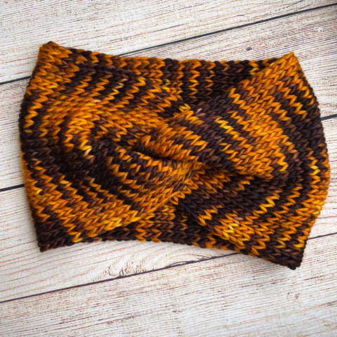 Bark Twist Knit Headband