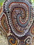 Fall Freeform Crochet Shawl