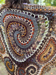 Fall Freeform Crochet Shawl