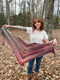 Jelly Bean Chunky Triangle Scarf