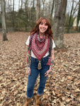 Jelly Bean Chunky Triangle Scarf