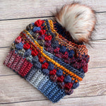 Firecracker Wobble Bobble Beanie