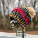 Funky Stripe Traveller Hat