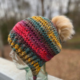 Funky Stripe Traveller Hat