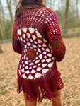 Dahlia Sweater Crochet Pattern