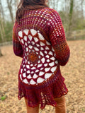 Dahlia Sweater Crochet Pattern