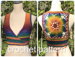 Luna Mandala Wrap Vest - Crochet Pattern