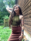 Fern Crop Top - Crochet Pattern