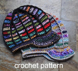 Ridgeline Peaked Slouchy Hat - Crochet Pattern