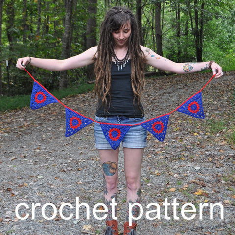 Phish Donut Flags - Crochet Patterns