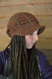 Ridgeline Peaked Slouchy Hat - Crochet Pattern