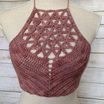 Sacred Flower Crop Top - Crochet Pattern